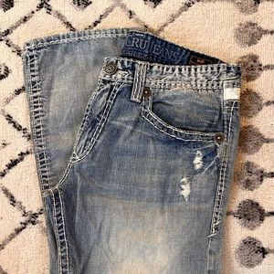 Men’s Rivet de CRU jeans waist 38 length 34.